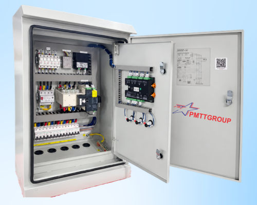 Tủ ATS Outdoor 3P 63A – Socomec ATyS & SmartGen HAT600P